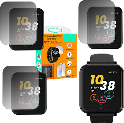 EZGER Screen Guard for GOQii smart vital plus smart(Pack of 3)