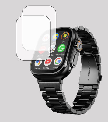 EJZATI Screen Guard for FIRE BOLTT ORACLE SMARTWATCH, SCREEN GUARD(Pack of 2)