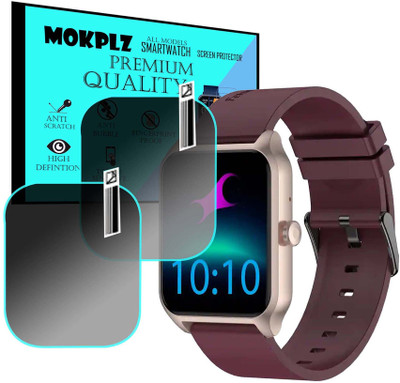 MOKPLZ Screen Guard for FASTRACK REFLEX BEAT PRO SMARTWATCH(Pack of 2)