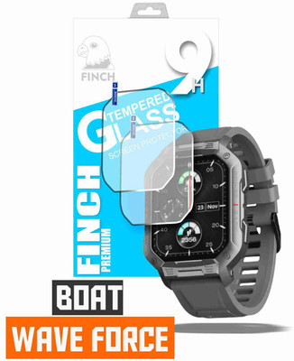 FINCH Screen Guard for BOAT WAVE FORCE SMART WATCH(Pack of 2)