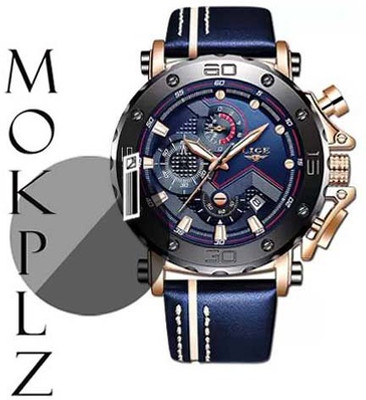 MOKPLZ Screen Guard for LIGE MEANS ANALOG QUARTZ WATCH(Pack of 1)