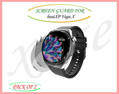 XAZE Screen Guard for beatXP Vega X Smartwatch(Pack of 2)