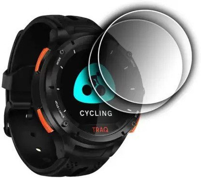 Aleena Screen Guard for TRAQ Cardio1.34 Smartwatch(Pack of 2)