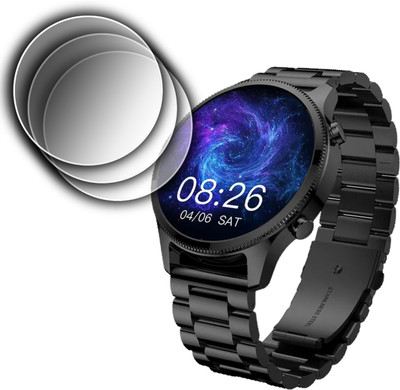 ejzatex Screen Guard for NOISEFIT HALO PLUS SMARTWATCH, SCREEN GUARD(Pack of 3)