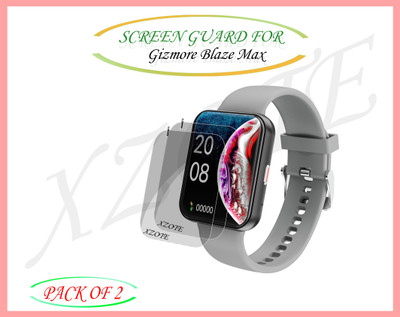 XAZE Screen Guard for Gizmore Blaze Max Smartwatch(Pack of 2)