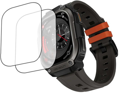FINCH Screen Guard for Fireboltt Clickk Smartwatch (4GB), Fireboltt Clickk Smartwatch, Fireboltt Clickk, Fireboltt Click watch(Pack of 2)