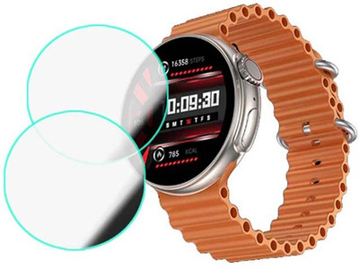 MOKPLZ Screen Guard for FIRE BOLTT ASTEROID SMARTWATCH(Pack of 2)