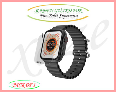 XAZE Screen Guard for Fire-Boltt Supernova Smartwatch(Pack of 1)