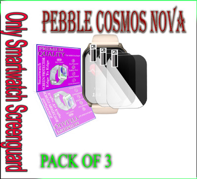 daffin Screen Guard for Pebble Cosmos Nova(Pack of 3)
