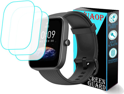 TWUAOP Screen Guard for AMAZFIT BIP 3 SMARTWATCH(Pack of 3)