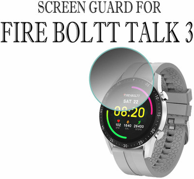hirdesh Screen Guard for Fire Boltt Talk 3 32.5MM(Pack of 1)