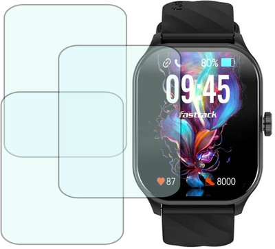 GPTECK Screen Guard for Fastrack Reflex Power Smart Watch Screen Guard(Pack of 3)