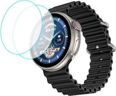 TWUAOP Screen Guard for FIRE BOLTT ASTEROID SMARTWATCH(Pack of 2)