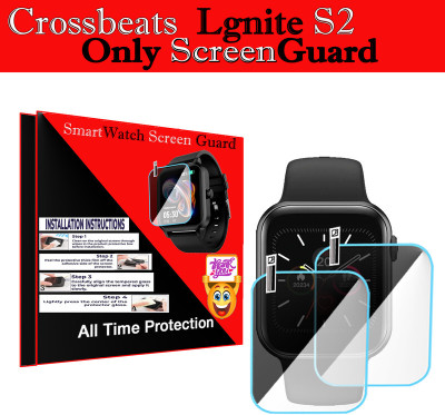 HIDEOUS Screen Guard for Crossbeats Ignite S2(Pack of 2)