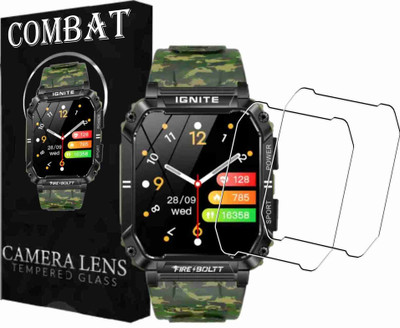 Olonga Screen Guard for FIRE BOLTT COMBAT SMARTWATCH(Pack of 2)