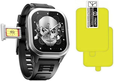 Aaruteck Screen Guard for FIRE BOLTT 4G PRO SMART WATCH SCREEN GUARD(Pack of 2)
