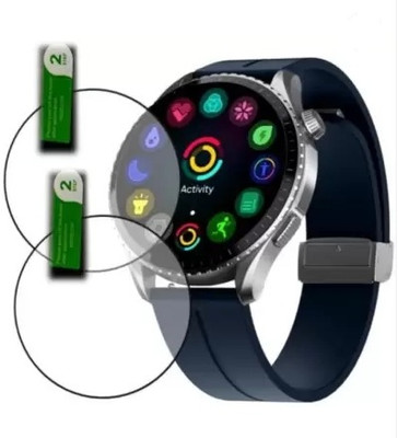 LIGHTWINGS Screen Guard for NOISE ORIGIN SMART WATCH TEMPERED GLASS (PACK OF 2)(Pack of 2)