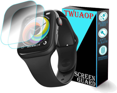 TWUAOP Screen Guard for HAMMER PULSE ACE 2.0 SMARTWATCH(Pack of 2)