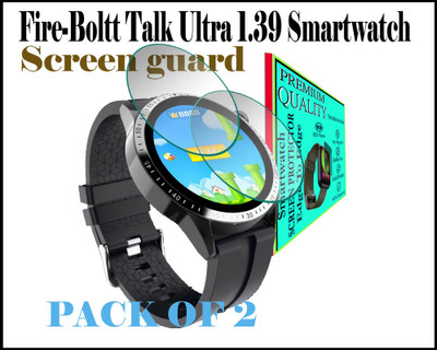 HIDEOUS Screen Guard for Fire-Boltt Talk Ultra(Pack of 2)