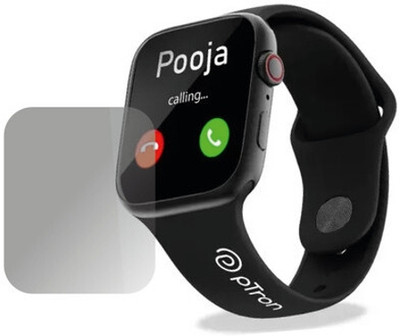 Aleena Screen Guard for pTron Force X12s Smartwatch 0.804(Pack of 1)