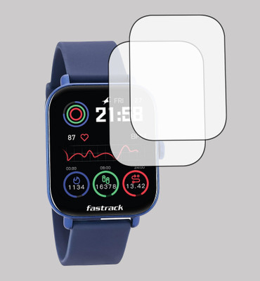ejzatex Screen Guard for FASTRACK REFLEX VOX 2 SMARTWATCH, SCREEN GUARD(Pack of 2)
