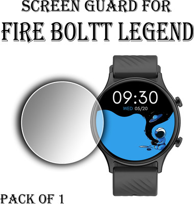 EJZATI Edge To Edge Screen Guard for FIRE BOLTT LEGEND SMARTWATCH(Pack of 1)