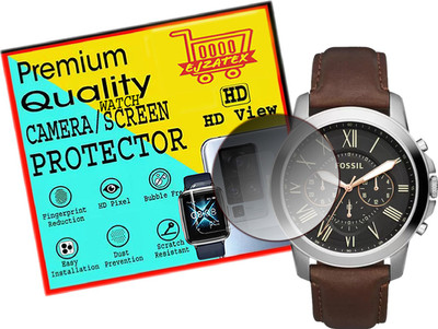 ejzatex Screen Guard for FOSSIL FS4813I/ FS4813 Grant Analog Watch(Pack of 1)