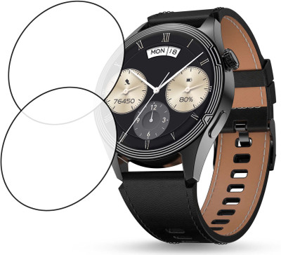 TWUAOP Screen Guard for PEBBLE CARBON SMARTWATCH(Pack of 2)