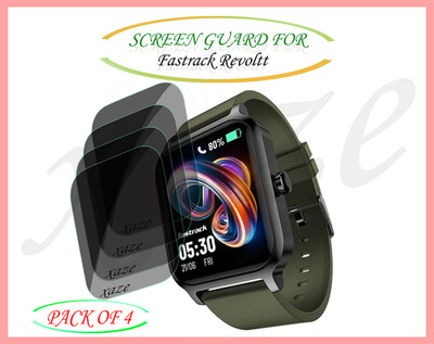XAZE Screen Guard for Fastrack Revoltt Smartwatch(Pack of 4)