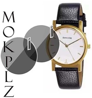 MOKPLZ Screen Guard for SONATA NN7987YL02WANALOG WATCH(Pack of 2)