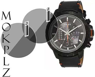 MOKPLZ Screen Guard for TIMEX TWEG16202 ANALOG GREY DIAL(Pack of 2)