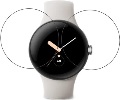 LIGHTWINGS Screen Guard for Google Pixel Smart Watch LTE(Pack of 2)