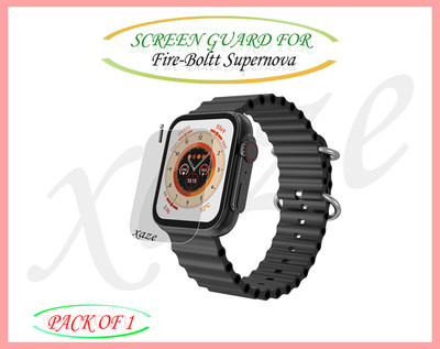 XAZE Screen Guard for Fire-Boltt Supernova Smartwatch(Pack of 1)