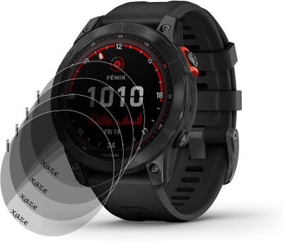 XAZE Screen Guard for Garmin Fenix 7 Solar Smartwatch(Pack of 4)