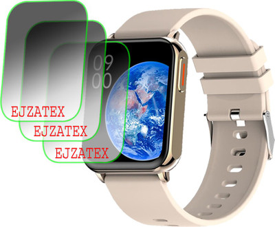 ejzatex Screen Guard for FIRE BOLTT HULK SMARTWATCH(Pack of 3)