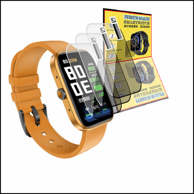 EZGER Screen Guard for FIRE BOLTT JAGUAR Smartwatch(Pack of 3)