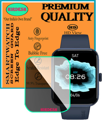 hirdesh Screen Guard for Noise ColorFit Caliber Go(Pack of 1)