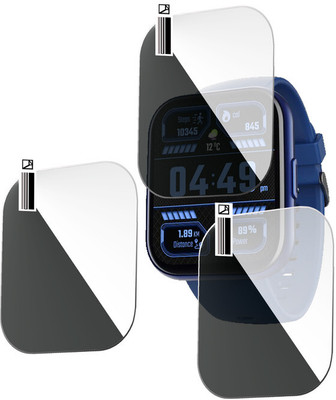HIDEOUS Screen Guard for boAt Wave Neo Plus(Pack of 3)