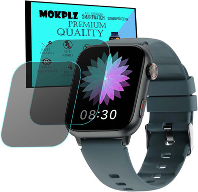 MOKPLZ Screen Guard for ALT DRIP MAX SMARTWATCH(Pack of 2)