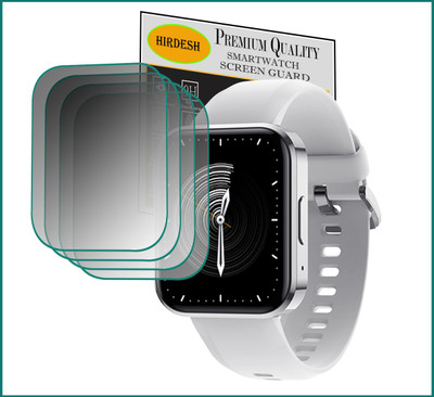 hirdesh Screen Guard for DIZO Watch D Talk(Pack of 4)