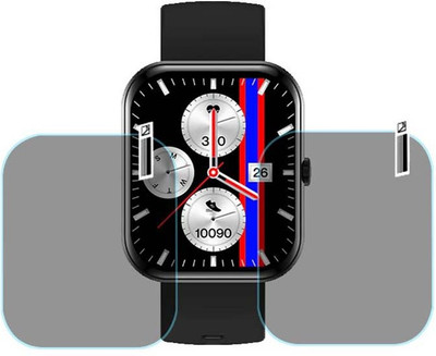 MOKPLZ Screen Guard for FIRE BOLTT TERMINATOR SMARTWATCH(Pack of 2)