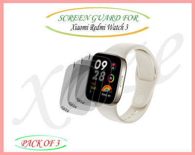 XAZE Screen Guard for Xiaomi Redmi Watch 3 Smartwatch(Pack of 3)