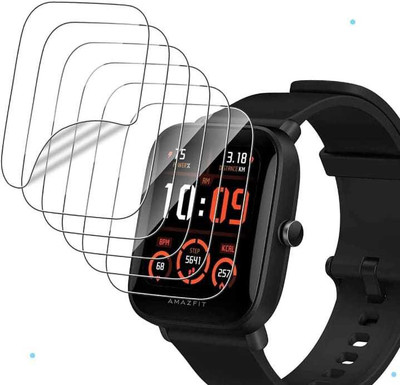 Guardor Screen Guard for AMAZFIT BIP U Pro Smart Watch 9H Screen Protector Unbreakable Screen Guard 1.43 Inch(Pack of 6)