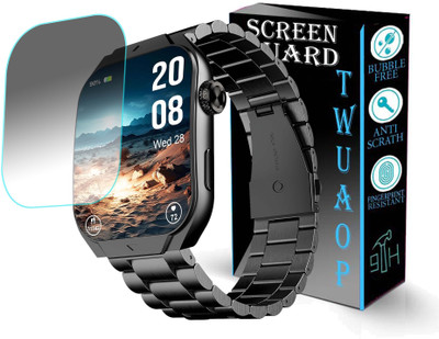 TWUAOP Screen Guard for BEATXP UNBOUND CURV SMARTWATCH(Pack of 1)