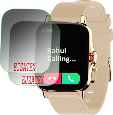 EJZATEX Screen Guard for MAXIMA MAX PRO X6 SMARTWATCH(Pack of 2)