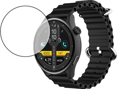 MOKPLZ Screen Guard for PLAYFIT FLAUNT 2 SMARTWATCH(Pack of 1)