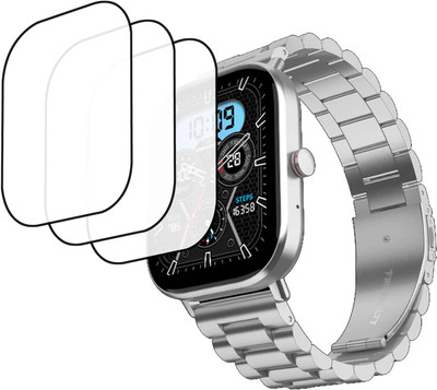 TWUAOP Screen Guard for FIRE BOLTT STARLIGHT SMARTWATCH(Pack of 3)