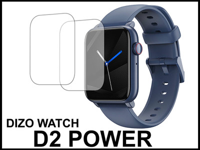 TWUAOP Screen Guard for DIZO WATCH D2 POWER(Pack of 2)