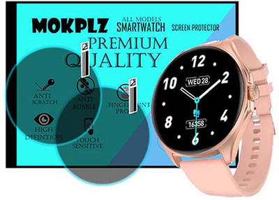 MOKPLZ Screen Guard for FIRE BOLTT APOLLO 2 SMARTWATCH(Pack of 2)