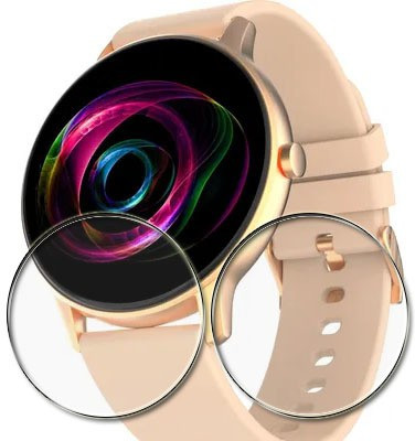 tombik Impossible Screen Guard for D85-Fire Boltt Rage Pro Smartwatch(Pack of 2)